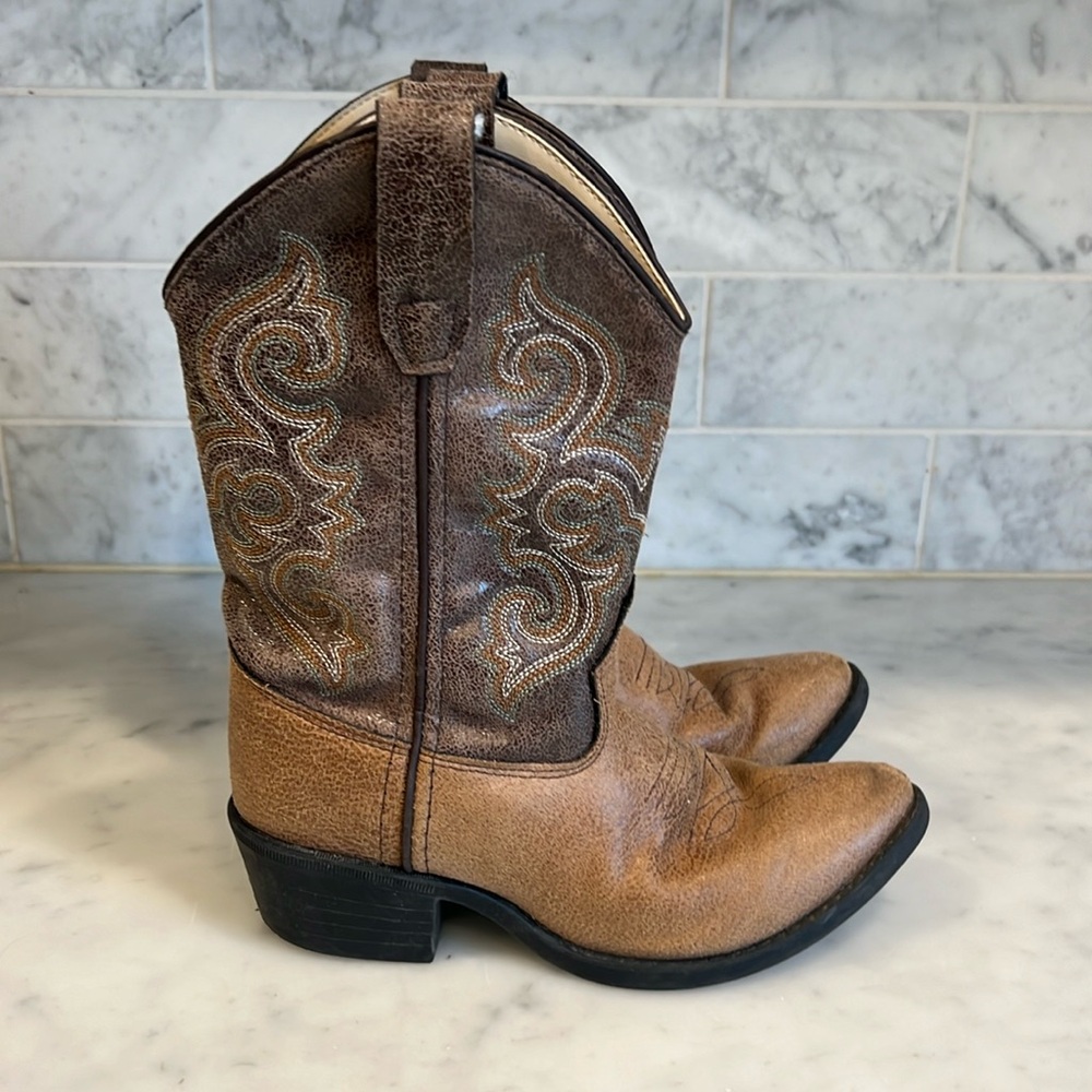 Kid’s Old West Cowboy Boot Sz 13.5”